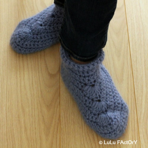 chaussons crochet