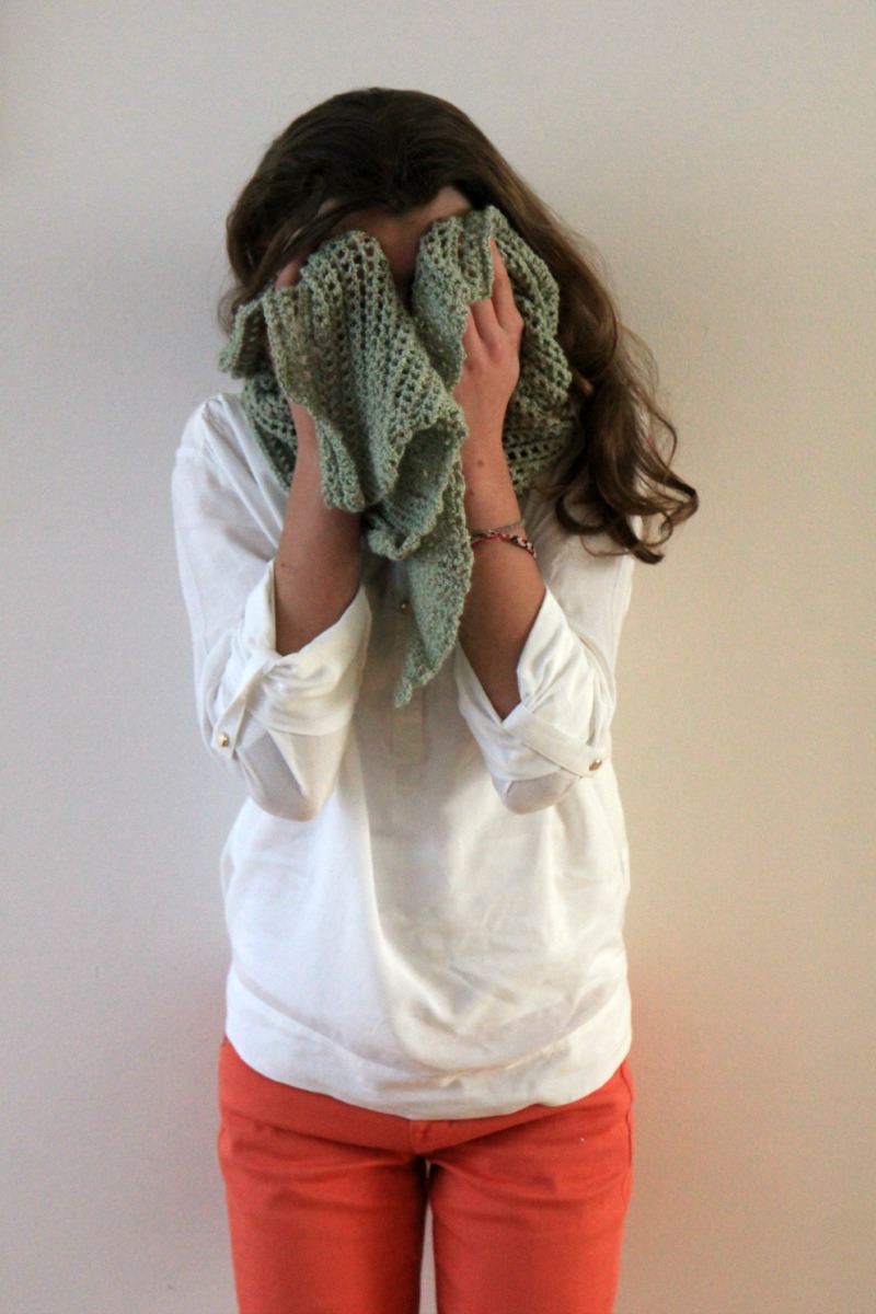 echarpe crochet 1