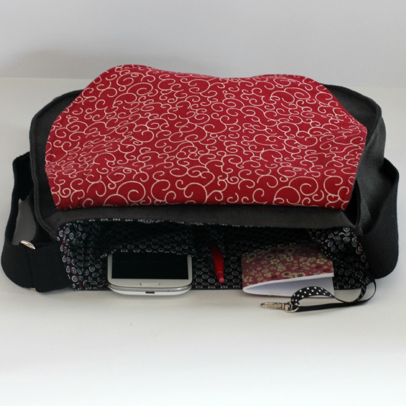 sac luluflor noir ramages rouge-3 poches